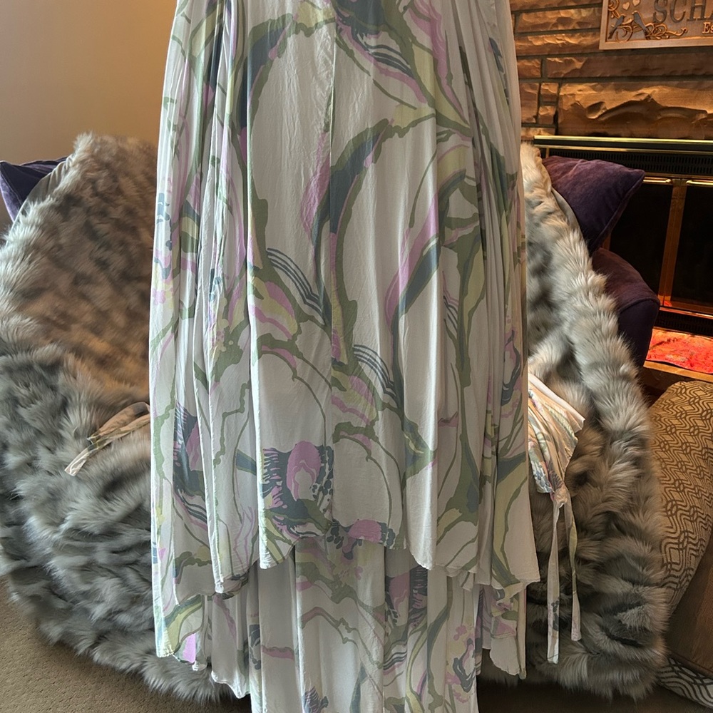 Free People Floral Print Women's Matching Skirt and Top